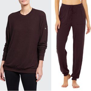 Alo Yoga Soho Pullover + Pant Set
